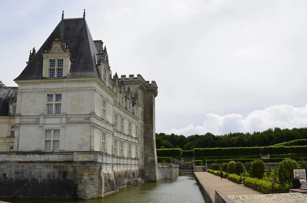 Villandry Loire Valley France June 2017 View Castle Side Magnificent — Stock Photo, Image