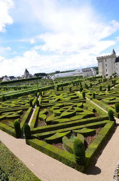 Villandry Loire Tal Frankreich Juni 2017 Blick Auf Das Schloss — Stockfoto