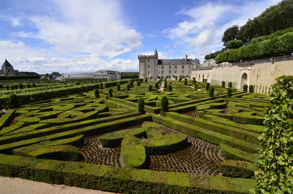 Villandry Loire Tal Frankreich Juni 2017 Blick Auf Das Schloss — Stockfoto