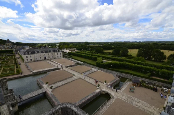 Villandry Loire Valley France June 2017 View Castle Lookout Entrance — Stock Photo, Image