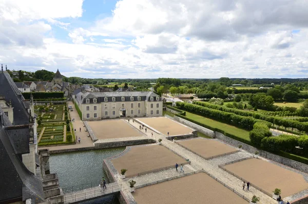 Villandry Loire Valley France June 2017 View Castle Lookout Entrance — Stock Photo, Image