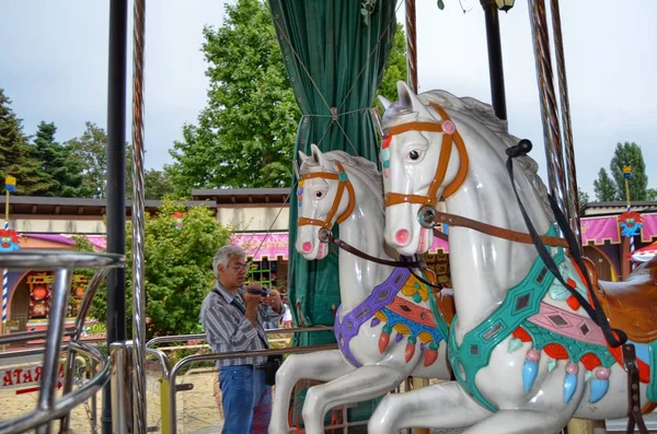 Bergamo Itália Região Lombardia Junho 2014 Leolandia Parque Diversões Conhecido — Fotografia de Stock