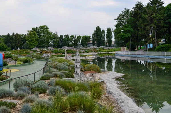 Bergamo Italia Lombardia Giugno 2014 Leolandia Parco Divertimenti Noto Riproduzioni — Foto Stock
