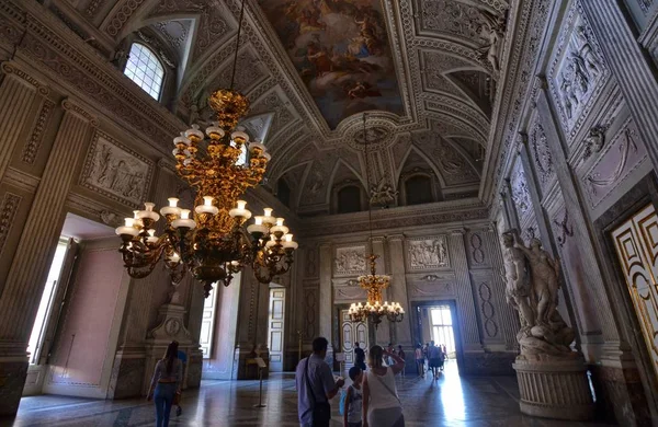 Caserta Campania Region Italy Серпня 2016 Прекрасний Королівський Палац Казерти — стокове фото