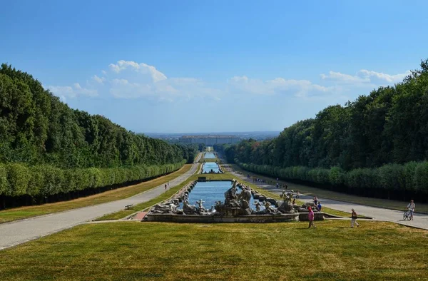 Caserta Región Campania Italia Agosto 2016 Espléndido Palacio Real Caserta — Foto de Stock