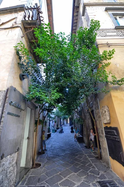 Orvieto Umbria Ağustos 2015 Onun Küçük Pitoresk Caddeleri Ile Tarihi — Stok fotoğraf