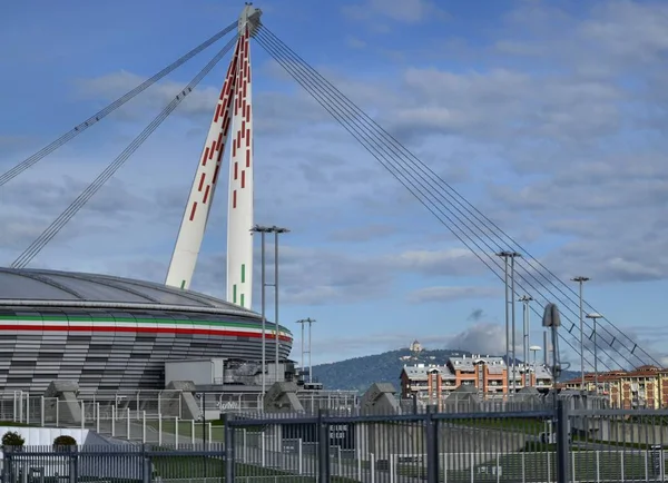 Turin Piémont Italie Mai 2018 Photo Prise Soir Stade Allianz — Photo