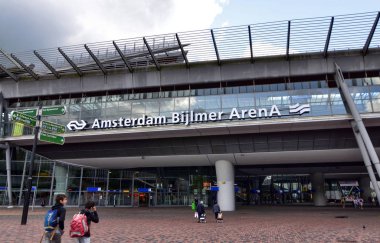 Amsterdam, Hollanda, Ağustos 2019. Amsterdam Bijlmer Arena 