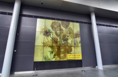 Amsterdam, Hollanda. Ağustos 2019. En ünlü eserler yersizdir.