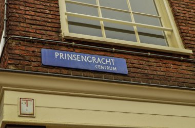 Amsterdam, Hollanda, Ağustos 2019. Prinsengracht onlardan biri.