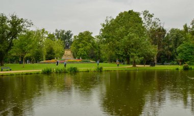 Amsterdam, Hollanda, Ağustos 2019. Vondelpark: büyük park 