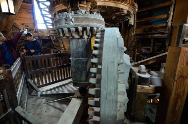 Zaanse Schans, Hollanda, Ağustos 2019. Amsterdam 'ın kuzeydoğusu...