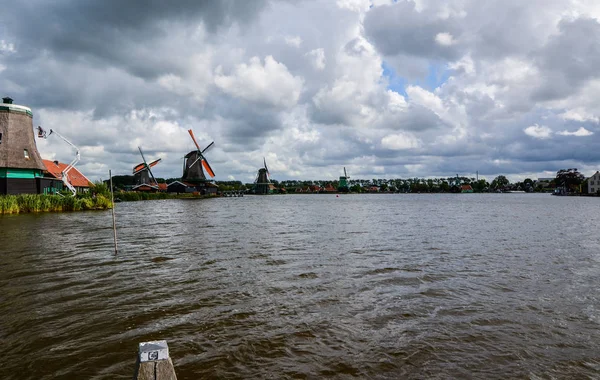 Zaanse Schans, Olanda, agosto 2019. Nordest Amsterdam è un sm — Foto Stock