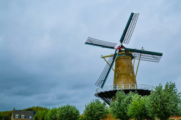 Goes, de Nederlanden, augustus 2019. Op het platteland van de ze — Stockfoto