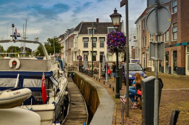 Giles, Hollanda, Ağustos 2019 'da. Küçük ve güzel görünüm