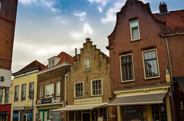 Goes, Paesi Bassi, agosto 2019. Le vie del centro storico — Foto Stock