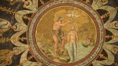 Aralık 2019, Neonian Baptistery, Neon Ravenna Baptistery, video