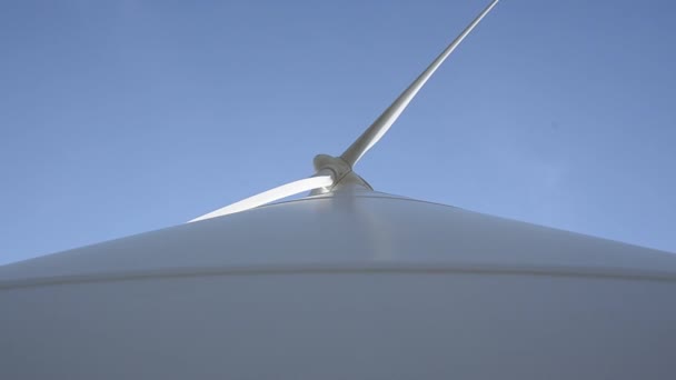Oosterscheldekering Zealand Region Holland Impressive Shot Base Wind Turbine — Stock Video