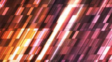 Pırıltı eğik yüksek teknoloji küçük barlar, çok renkli, Abstract, Loopable, 4 k yayın