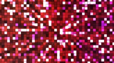 Yayın yüksek teknoloji pırıltı kareler, Maroon, Abstract, Loopable, 4k