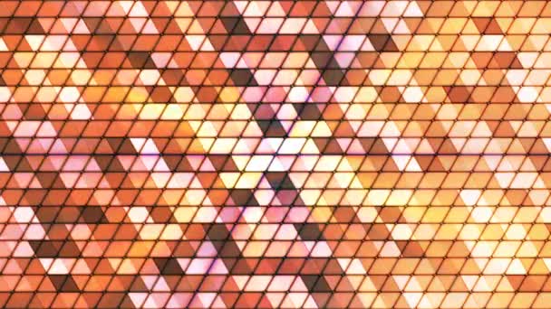 Triangles cubiques de haute technologie de jumelage de diffusion, brun, abstrait, boucle, 4K 