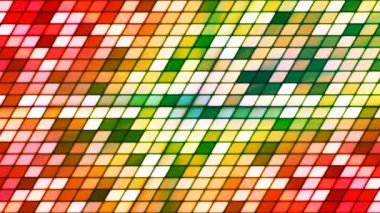 Pırıltı eğik yüksek teknoloji küpleri, çok renkli, Abstract, Loopable, 4 k yayın
