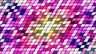 Pırıltı eğik yüksek teknoloji küpleri, çok renkli, Abstract, Loopable, 4 k yayın