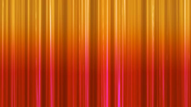 Broadcast Vertical Hi-Tech Lines, Orange, Abstract, Loopable, 4K — Stock Video