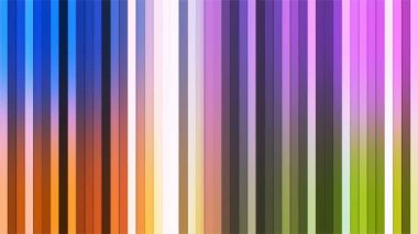 Dikey yüksek teknoloji barlar, çok renkli, Abstract, Loopable, 4 k pırıltı yayın