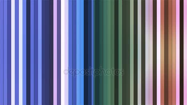 Barres verticales de haute technologie de scintillement de diffusion, multicolore, abstrait, boucle, 4K — Video