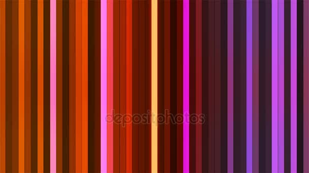 Broadcast Twinkling Vertical Hi-Tech Bars, Multi Color, Abstract, Loopable, 4K — Stock Video