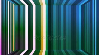 Sönen dikey yüksek teknoloji Bar Oda, yeşil, soyut, Loopable, 4 k yayın