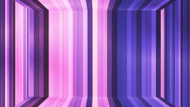 Twinkling Vertical Hi-Tech Bars Room, Violet, Abstrait, Loopable, 4K 