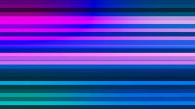 Yatay yüksek teknoloji barlar, çok renkli, Abstract, Loopable, 4 k pırıltı yayın