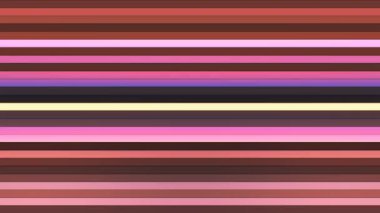 Yatay yüksek teknoloji barlar, çok renkli, Abstract, Loopable, 4 k pırıltı yayın
