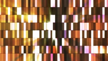 Pırıltı yüksek teknoloji küçük barlar, kahverengi, soyut, Loopable, 4 k yayın