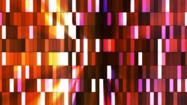 Pırıltı yüksek teknoloji küçük barlar, çok renkli, Abstract, Loopable, 4 k yayın