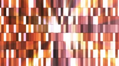 Pırıltı yüksek teknoloji küçük barlar, kahverengi, soyut, Loopable, 4 k yayın