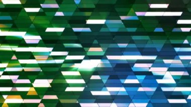 Parıldayan elmas yüksek teknoloji küçük barlar, çok renkli, Abstract, Loopable, 4 k yayın