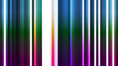 Dikey yüksek teknoloji barlar, çok renkli, Abstract, Loopable, 4 k pırıltı yayın