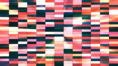 Pırıltı yatay küçük Hi-Tech barlar, turuncu, soyut, Loopable, 4 k kare