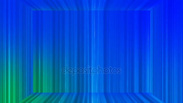 Uitzending van verticale Hi-Tech lijnen fase, blauw, Abstract, loopbare, 4k — Stockvideo