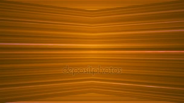 Broadcast Horizontal Hi-Tech Lines Dôme, Orange, Abstrait, Boucle, 4K — Video