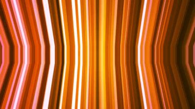 Yayın Dikey Bükülmüş Hi-Tech Strips, Orange, Abstract, Loopable, 4k