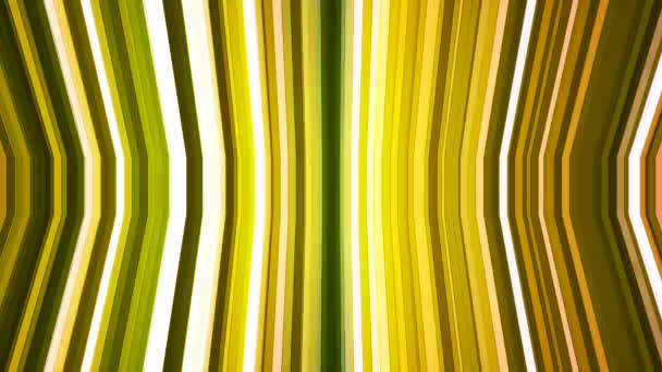 Broadcast Twinkling Vertical Bent Tech Strips Green Abstract Loopable — Vídeo de Stock