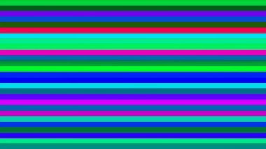 Yatay yüksek teknoloji barlar, çok renkli, Abstract, Loopable, 4 k pırıltı yayın