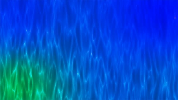 Broadcast Tech Electrical Impulses Blue Green Abstract Loopable — стокове відео