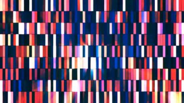 Pırıltı yüksek teknoloji küçük barlar, çok renkli, Abstract, Loopable, 4 k yayın