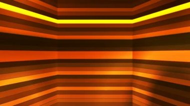 Yayın Yayın Yayında Yüksek Teknolojik Çubuk Şaftı, Altın Portakal, Soyut, Döngü, 4k