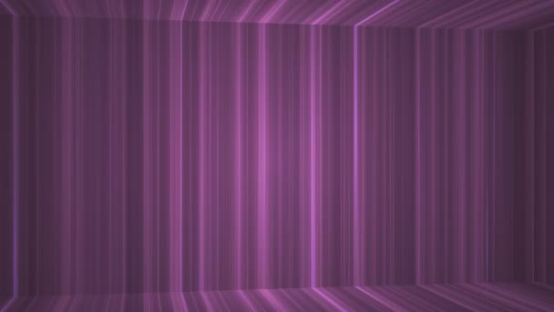 Broadcast Vertical Tech Lines Passage Violet Abstract Loopable — Vídeo de Stock